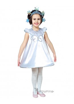 Purpurino костюм Снежинка для девочки 9116
